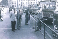 flotte car Voyages Mauger La Ferté Bernard année 1970