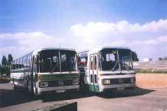 flotte car Voyages Mauger La Ferté Bernard année 1980